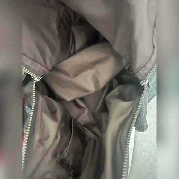 MATT & NAT Vegan Leather Crinkle Everyday/Work Brown Bag NEW - Picture 4 of 6